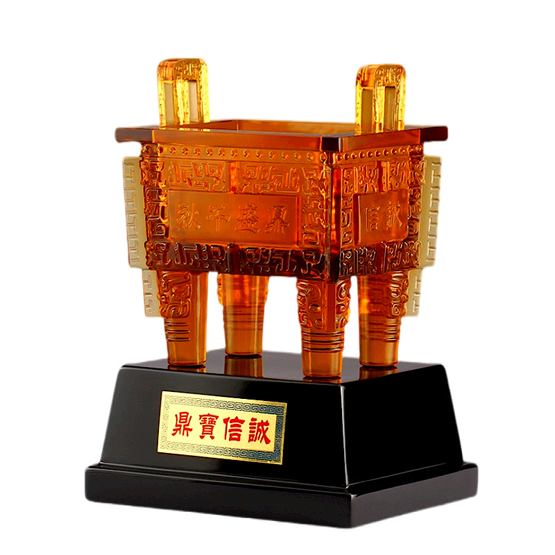 琉璃方鼎开业乔迁公司摆放送礼品