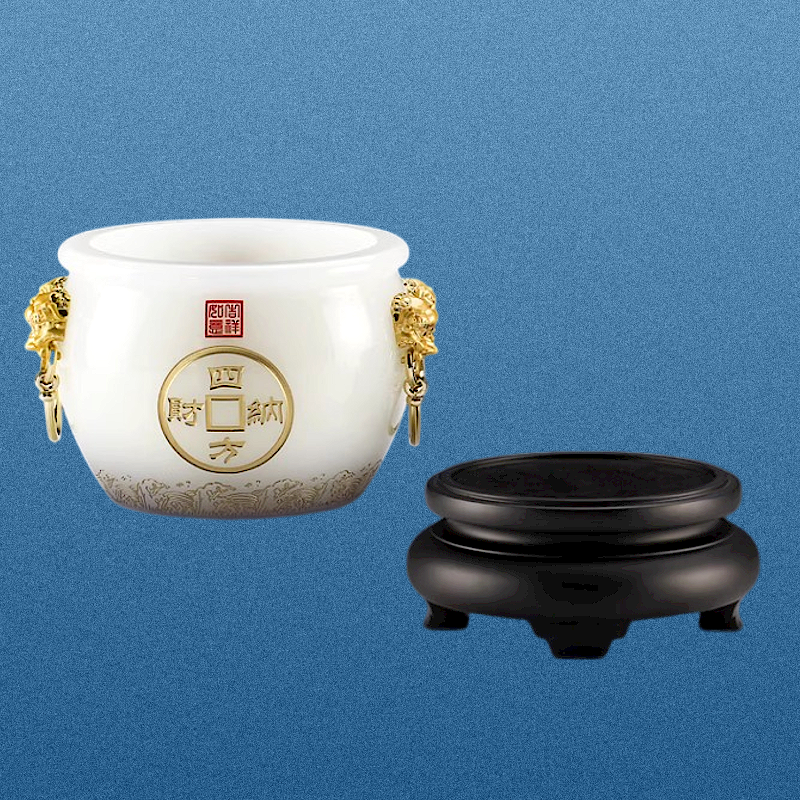 琉璃故宫款聚财缸守财护财送礼品