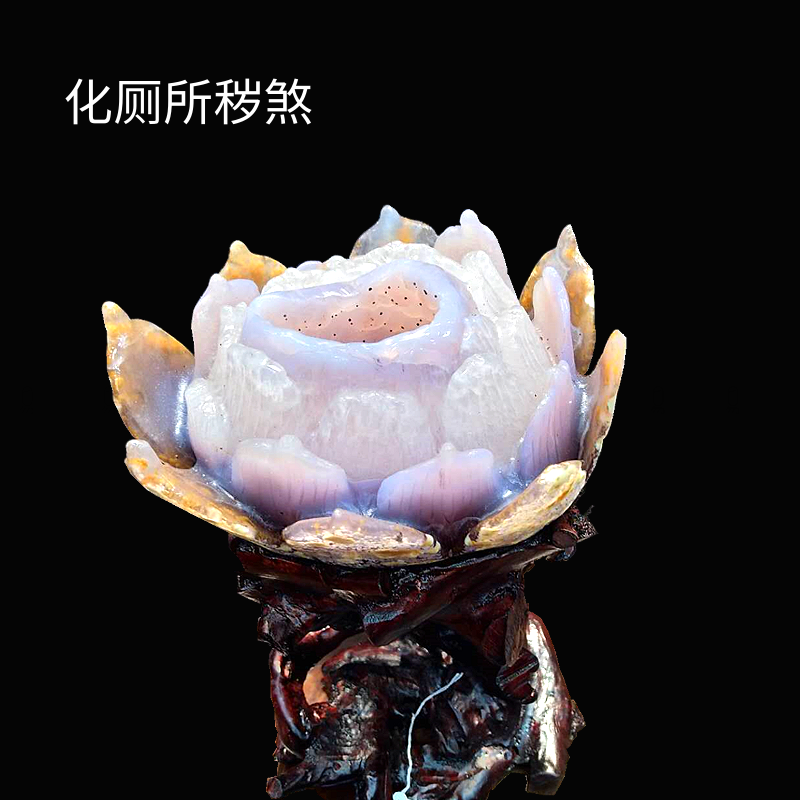 强力厕所卫生间莲花净化煞三件套餐摆件