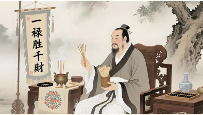 一禄胜千财，小富靠财，大富靠禄-易德轩吉祥网